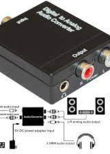 Convertidor de Audio Digital -> Analogico
